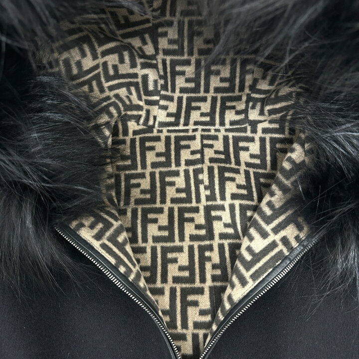 楽天市場】FENDI フェンディ FF8581 ズッカ柄 リバーシブル アパレル 