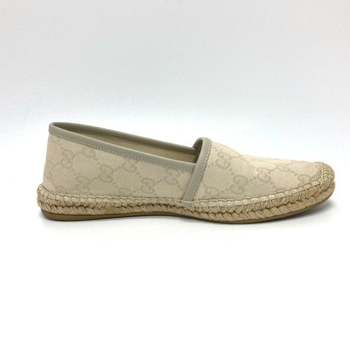 楽天市場】GUCCI グッチ 466902 GGキャンバス エスパドリーユ 