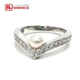 Chaumet ショーメ ジョゼフィーヌコレクション エグレット パール ダイヤ リング 指輪 アクセサリー リング・指輪 K18WG レディース シルバー 11号 新品同様 【中古】