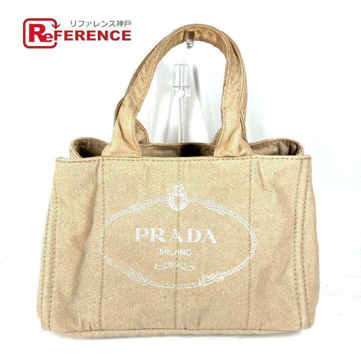 楽天市場】PRADA プラダ トートバッグ カナパ M ロゴ カバン 肩掛け 
