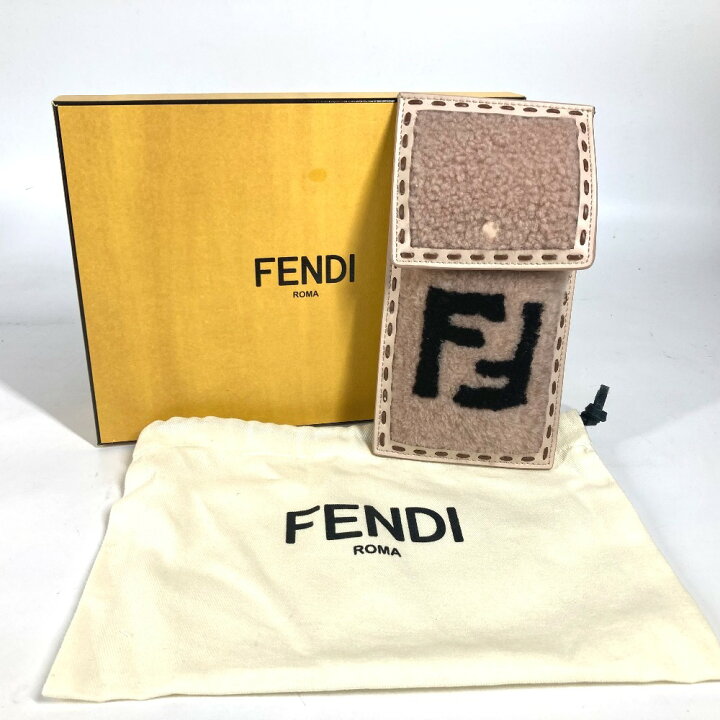 楽天市場】FENDI フェンディ 7AS047 スマホケース フォンポーチ カバン 