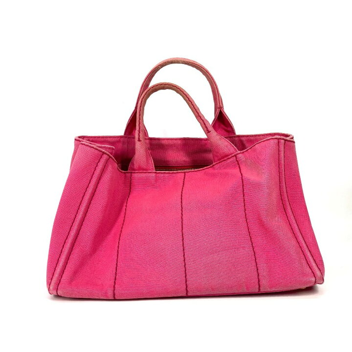 PRADA プラダ 1BG642 カナパ ロゴ M カバン ハンドバッグ トートバッグ 
