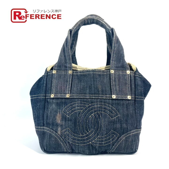 楽天市場】CHANEL シャネル A31985 スパークリングデニム CC ココ 