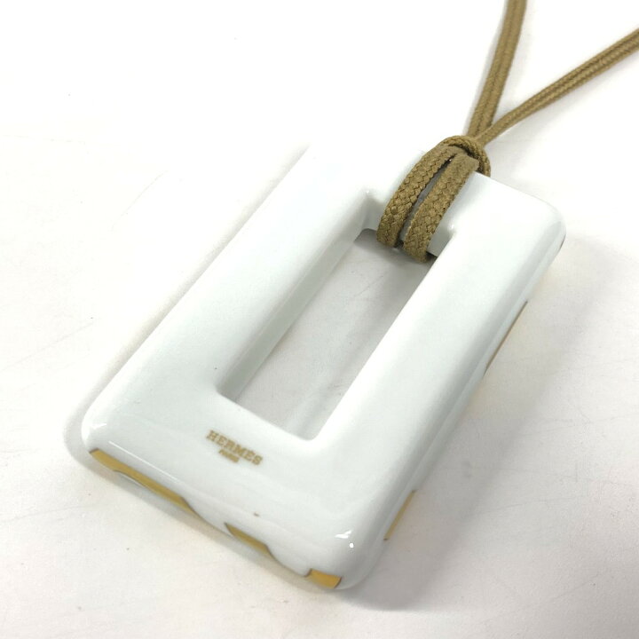 楽天市場】HERMES エルメス アクセサリー 陶器 ネックレス ポーセリン 