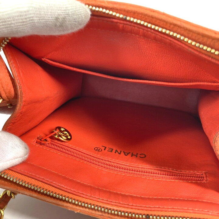 楽天市場】CHANEL シャネル ヴィンテージ CC ココマーク マトラッセ 