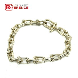 TIFFANY&Co. ティファニー ハードウェア スモール リンク ブレスレット SV925 レディース シルバー 【中古】