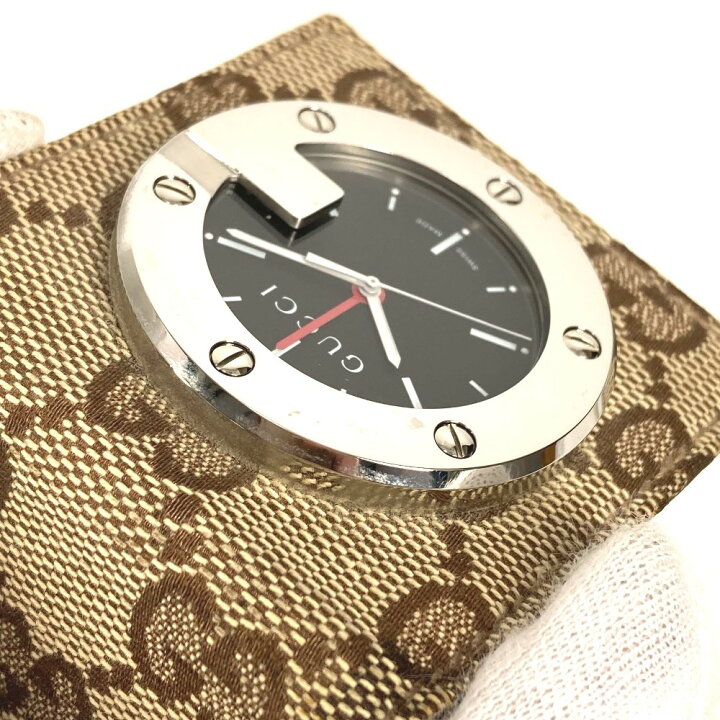 楽天市場】GUCCI グッチ YC200001 GG ロゴ トラベルウォッチ  