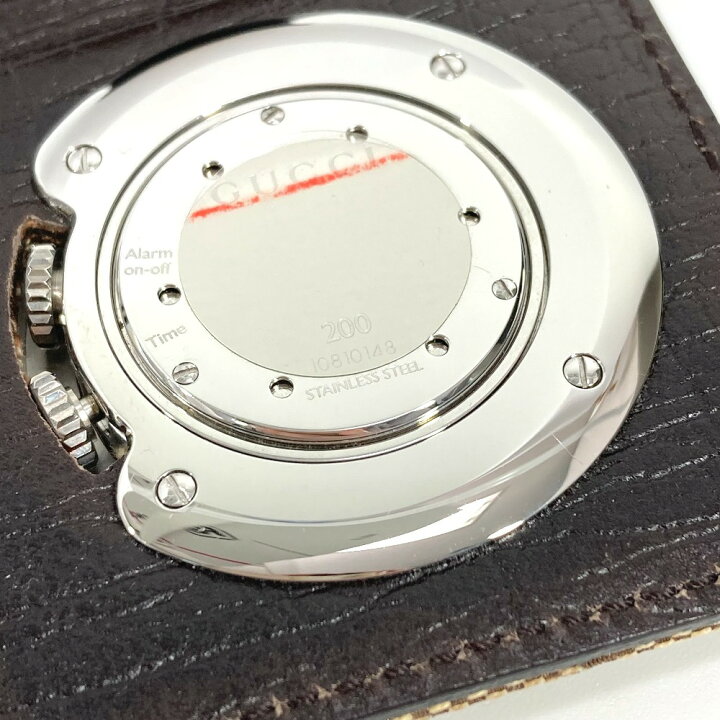 楽天市場】GUCCI グッチ YC200001 GG ロゴ トラベルウォッチ  