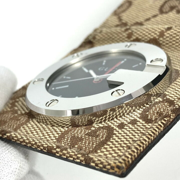 楽天市場】GUCCI グッチ YC200001 GG ロゴ トラベルウォッチ  