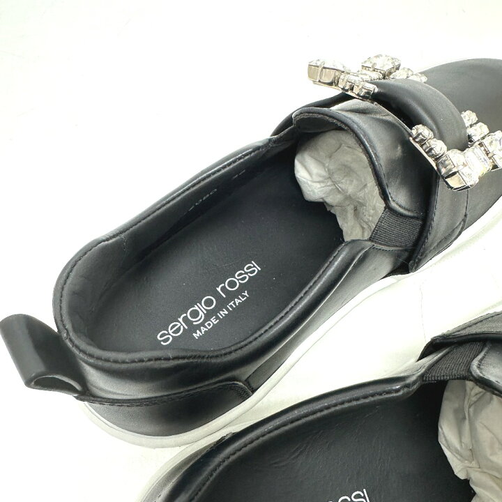 楽天市場】Sergio Rossi セルジオロッシ A92080 クリスタルバックル  