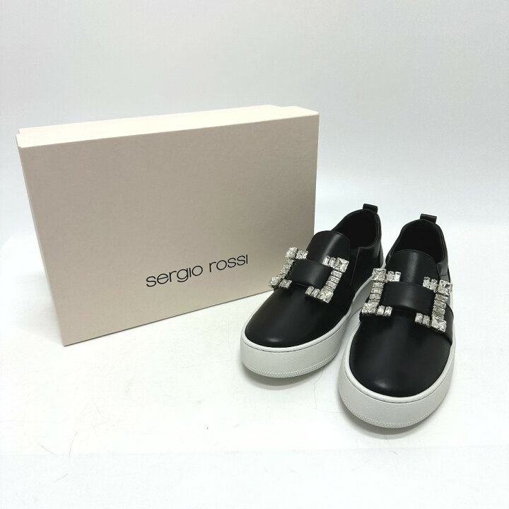 楽天市場】Sergio Rossi セルジオロッシ A92080 クリスタルバックル  