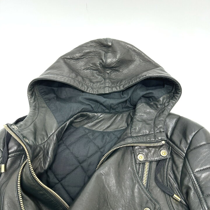 楽天市場】BALMAIN バルマン フーデッド ライダース アアパレル 
