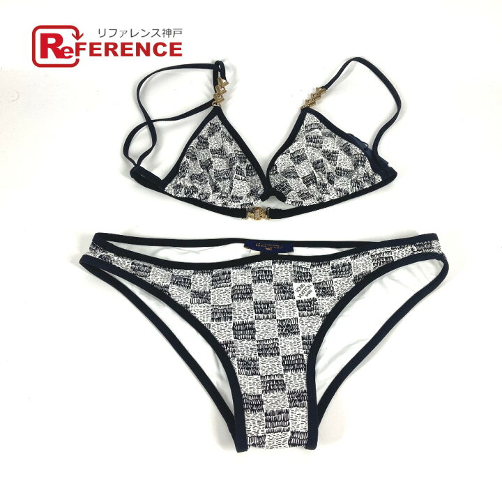 楽天市場】LOUIS VUITTON ルイヴィトン ダミエ柄 ビキニ スイムウエア  