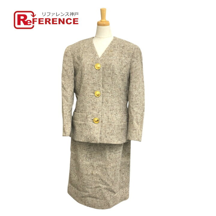 楽天市場】CELINE セリーヌ ヴィンテージ マカダムボタン セットアップ  