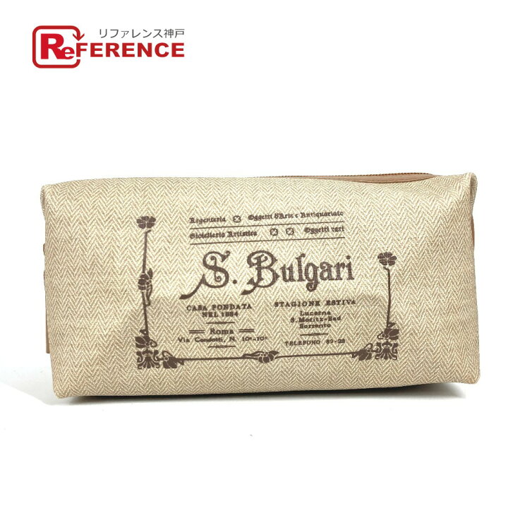 楽天市場】BVLGARI ブルガリ S.Bulgari ロゴ ポーチ セカンドバッグ  