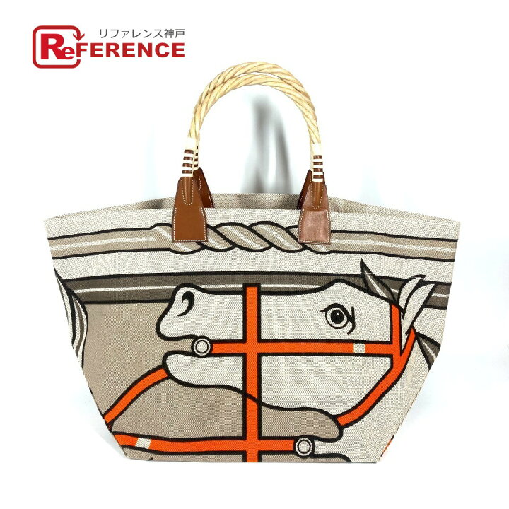 楽天市場】HERMES エルメス スティープル ラージ トートバッグ 肩掛け 