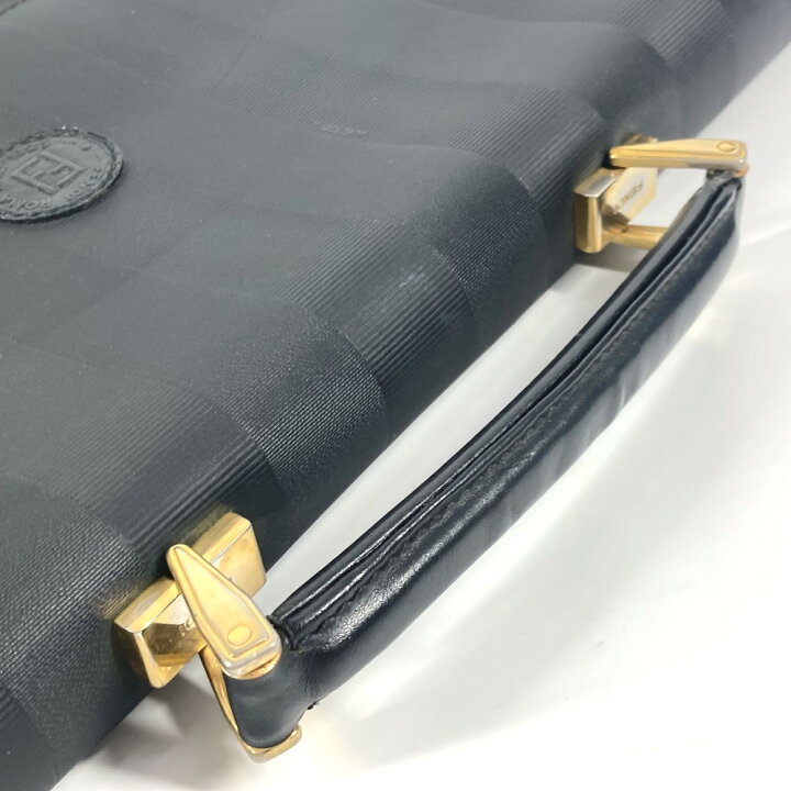 楽天市場】FENDI フェンディ ヴィンテージ ペカン ロゴ トートバッグ