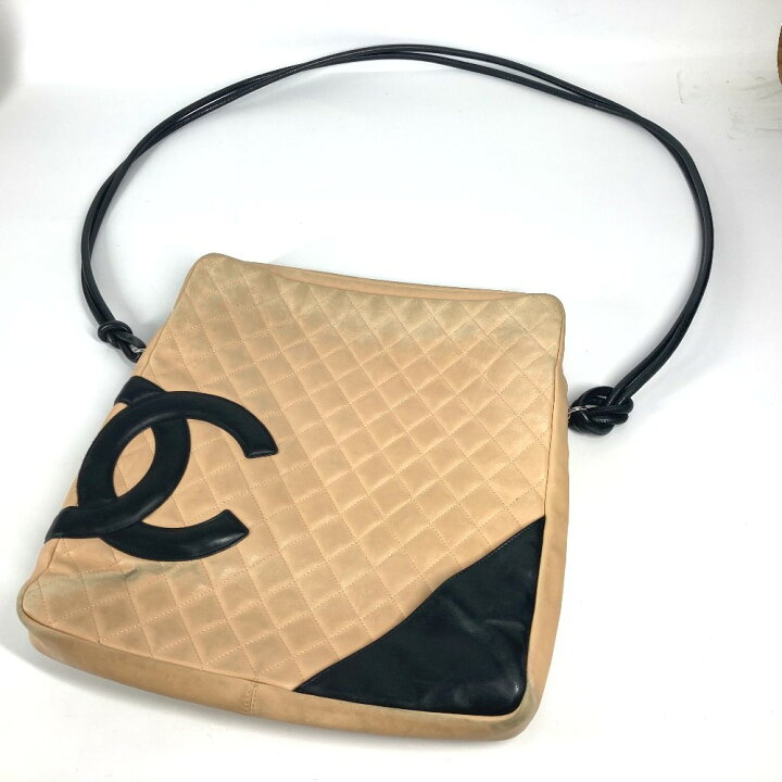 楽天市場】CHANEL シャネル カンボンライン CC ココマーク ラージ 