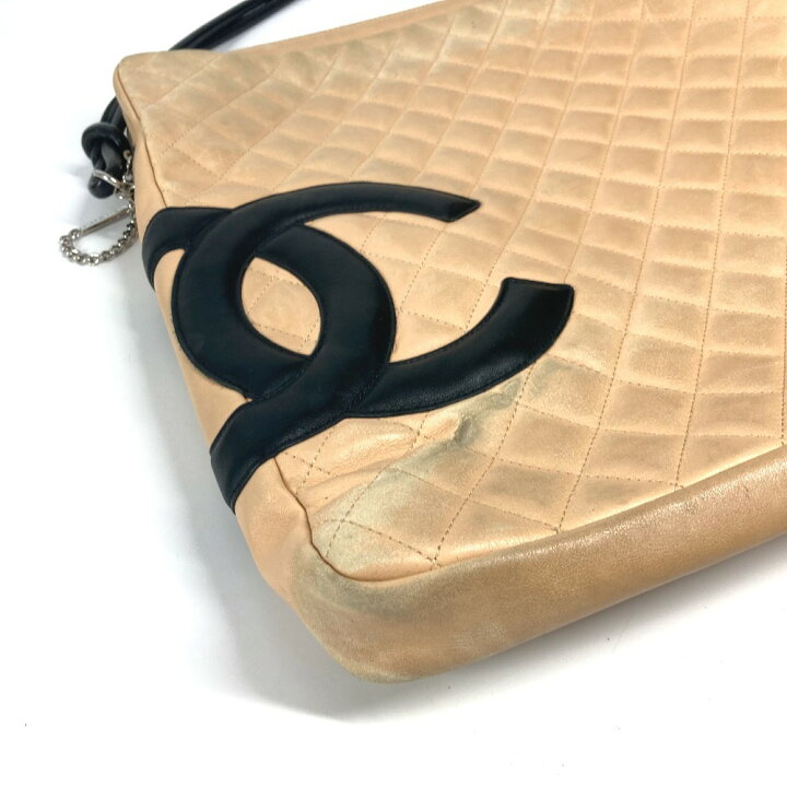 楽天市場】CHANEL シャネル カンボンライン CC ココマーク ラージ 