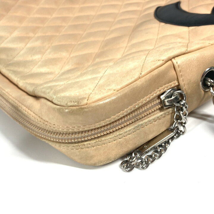 楽天市場】CHANEL シャネル カンボンライン CC ココマーク ラージ 