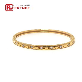 CHANEL シャネル J12327 ココクラッシュ アクセサリー ジュエリー ココ クラッシュ コレクション 9P ダイヤ アクセサリー ダイヤモンド バングル 金 K18 750 ブレスレット K18YG レディース ゴールド 【中古】
