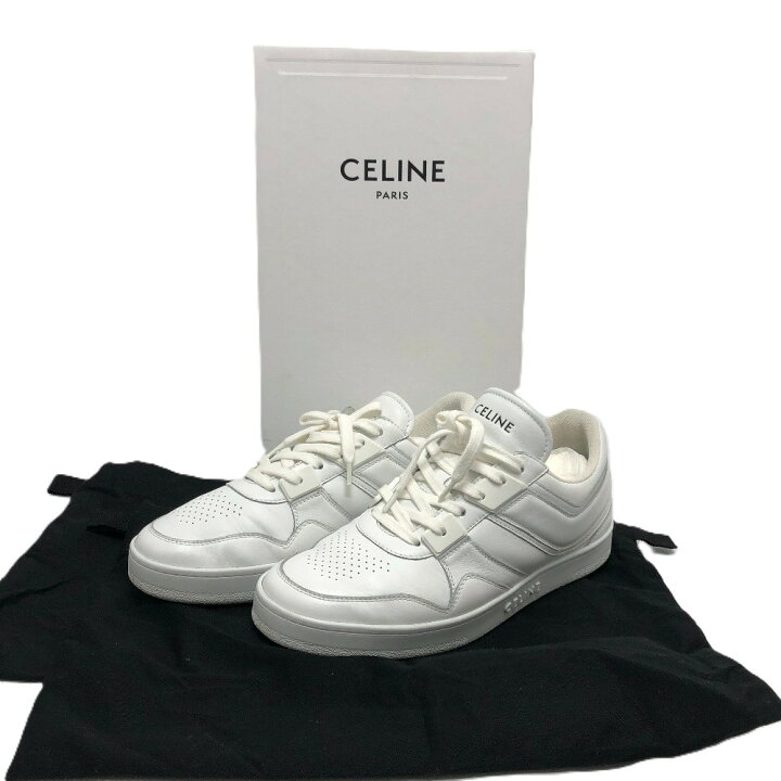 楽天市場】CELINE セリーヌ ブロック ウェッジアウトソール ローカット 