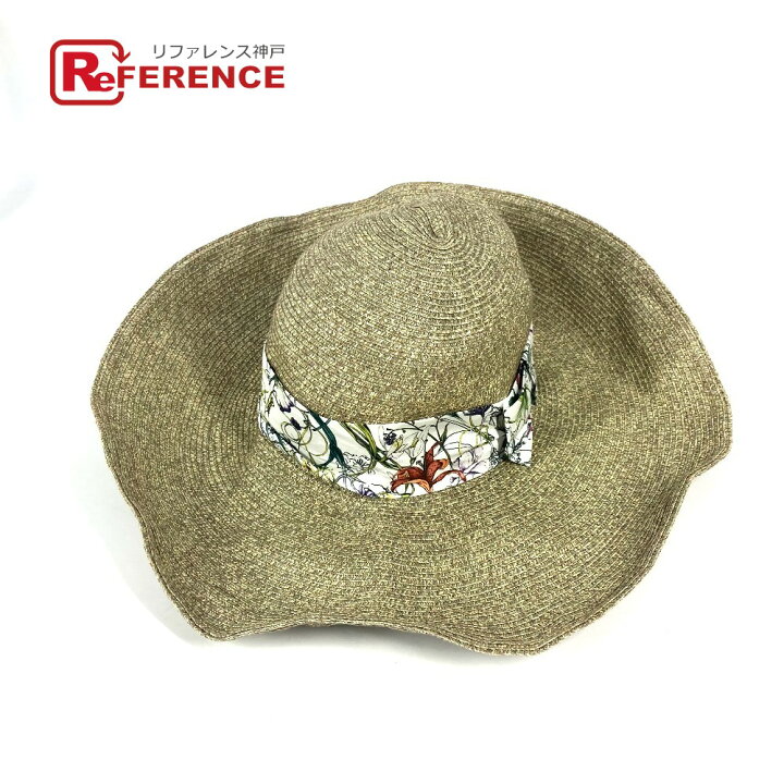 楽天市場】GUCCI グッチ 309138 フローラ リボン 花柄 りぼん ハット帽 