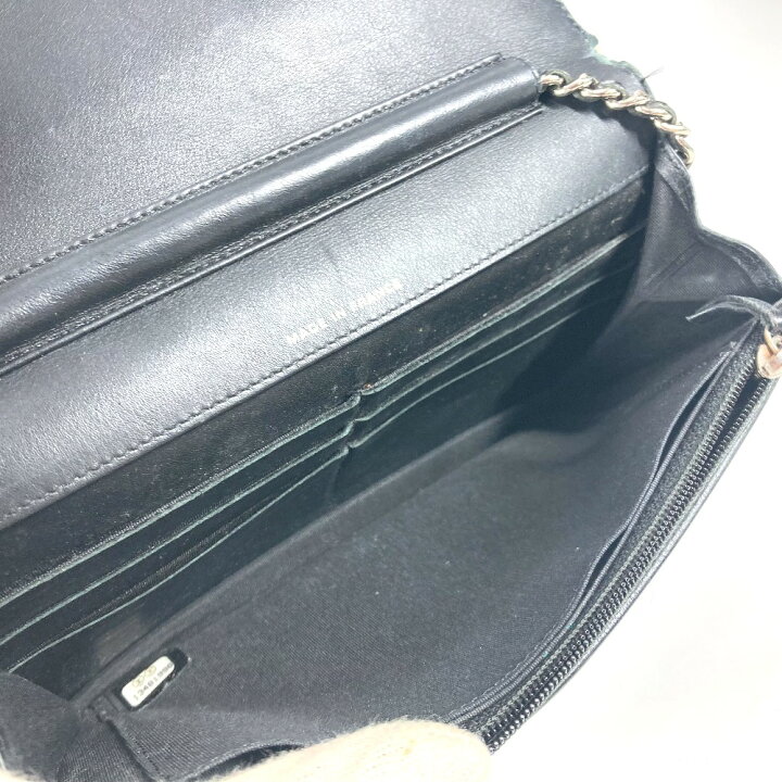 楽天市場】CHANEL シャネル 長財布 CC ロゴ ココマーク ラインストーン  