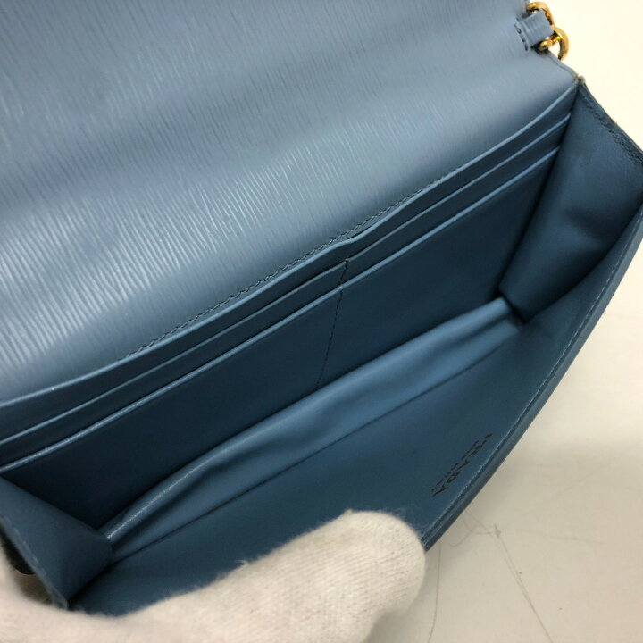 楽天市場】PRADA プラダ 1DH044 ロゴ チェーン カバン バッグ  