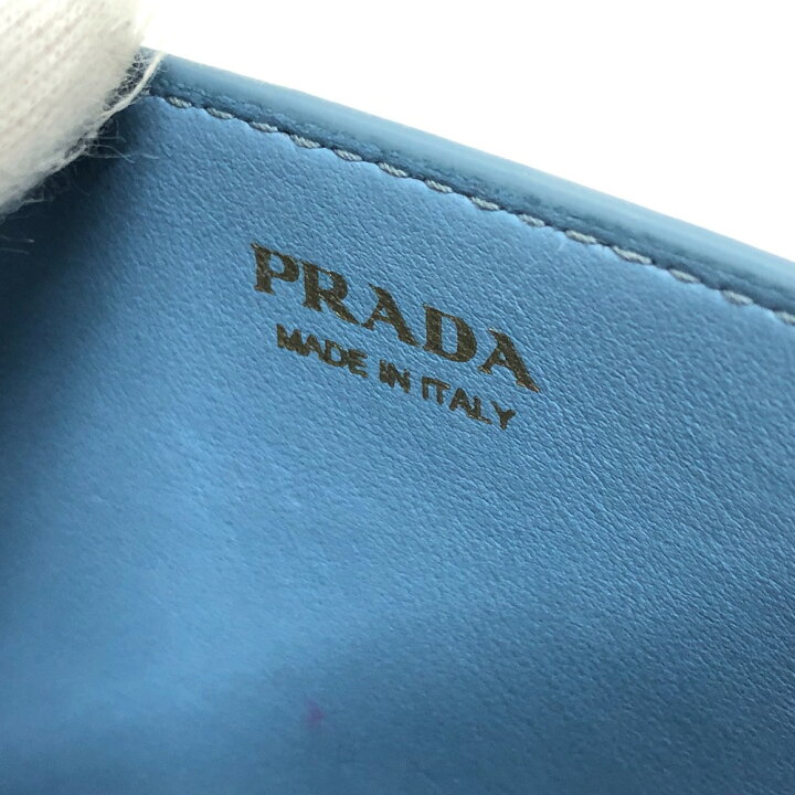 楽天市場】PRADA プラダ 1DH044 ロゴ チェーン カバン バッグ  