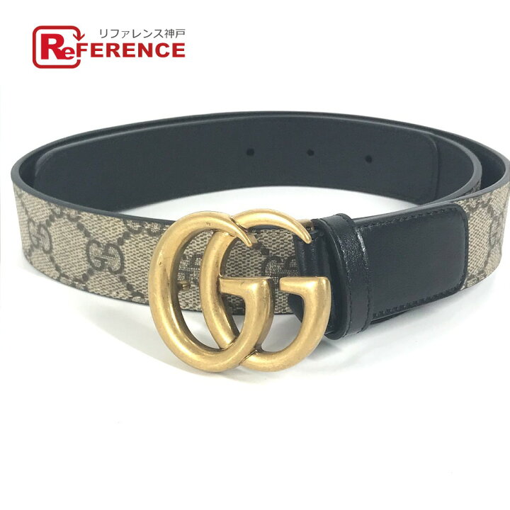 楽天市場】GUCCI グッチ 625839 GGスプリーム ダブルG スリムベルト  