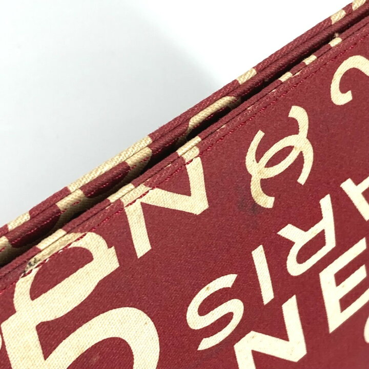 楽天市場】CHANEL シャネル バイシーライン ロゴ メイクポーチ 化粧  