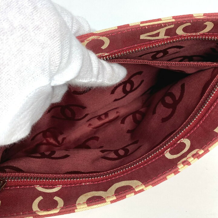 楽天市場】CHANEL シャネル バイシーライン ロゴ メイクポーチ 化粧  