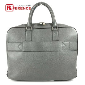 LOUIS VUITTON ルイヴィトン タイガ ネオイゴール ハンドバッグ カバン トートバッグ 書類バッグ ビジネスバッグ タイガレザー メンズ グラシエ グレー 【中古】