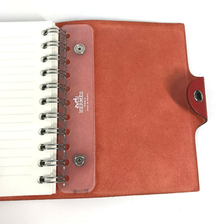 楽天市場】HERMES エルメス ユリスPM ノートカバー メモ帳 
