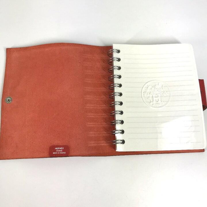 楽天市場】HERMES エルメス ユリスPM ノートカバー メモ帳 