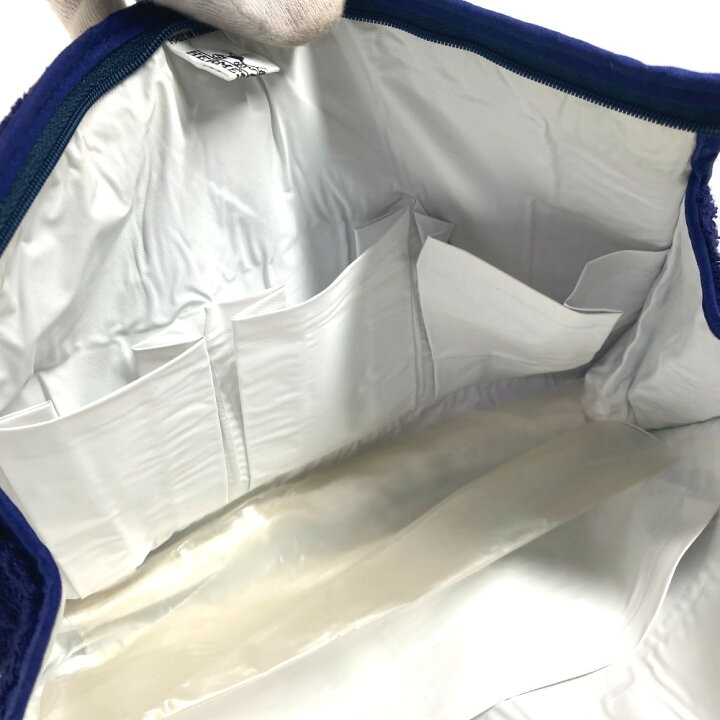 楽天市場】HERMES エルメス 馬柄 パイル ビーチポーチ ロゴ クラッチ 