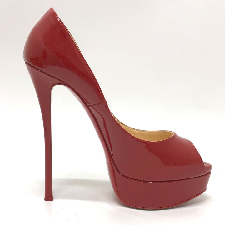 楽天市場】Christian Louboutin クリスチャンルブタン 靴 オープントゥ  