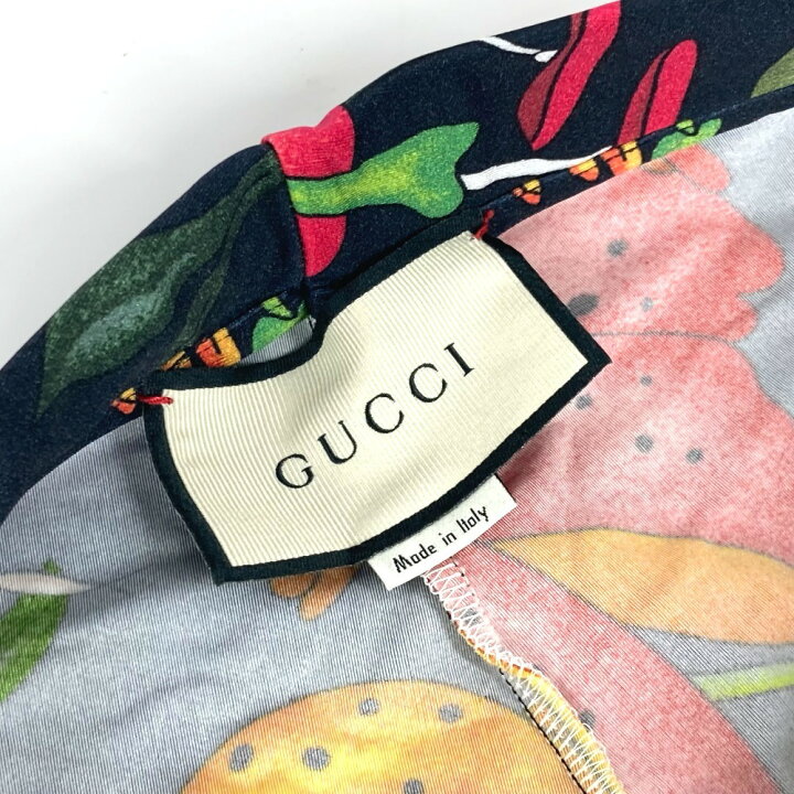 楽天市場】GUCCI グッチ フローラ レギンス 花柄 ズボン ストレッチ  