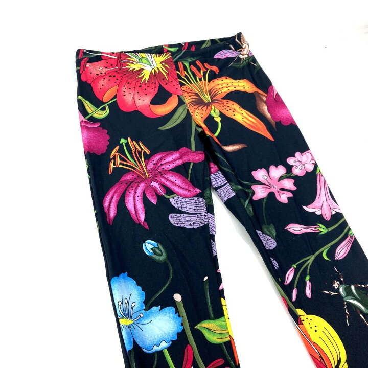 楽天市場】GUCCI グッチ フローラ レギンス 花柄 ズボン ストレッチ  