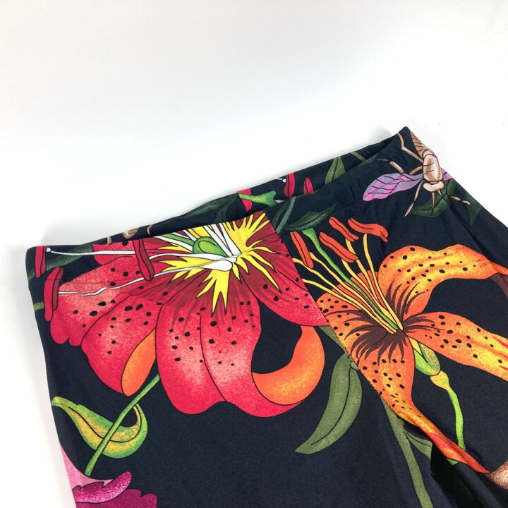楽天市場】GUCCI グッチ フローラ レギンス 花柄 ズボン ストレッチ  