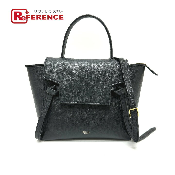 本日中の価格です CELINE♡ベルトバッグ ナノ ブラック
