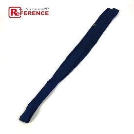 HERMES エルメス Hロゴ ニットタイ ニット タイ アクセサリー ネクタイ シルク メンズ ネイビー 【中古】