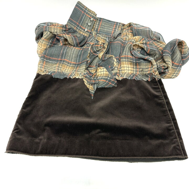 楽天市場】DOLCE&GABBANA ドルチェアンドガッバーナ チェック柄 フリル  