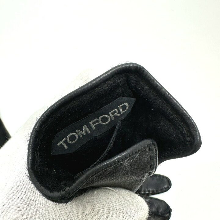 楽天市場】TOM FORD トムフォード グローブ 手袋 ハラコ/レザー  