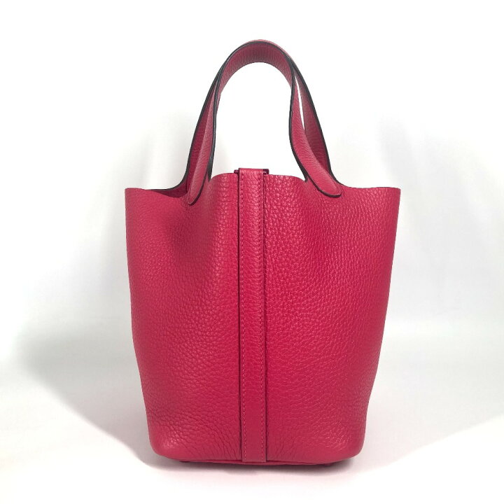 楽天市場】HERMES エルメス オールピンク ピコタンロック PM 18 