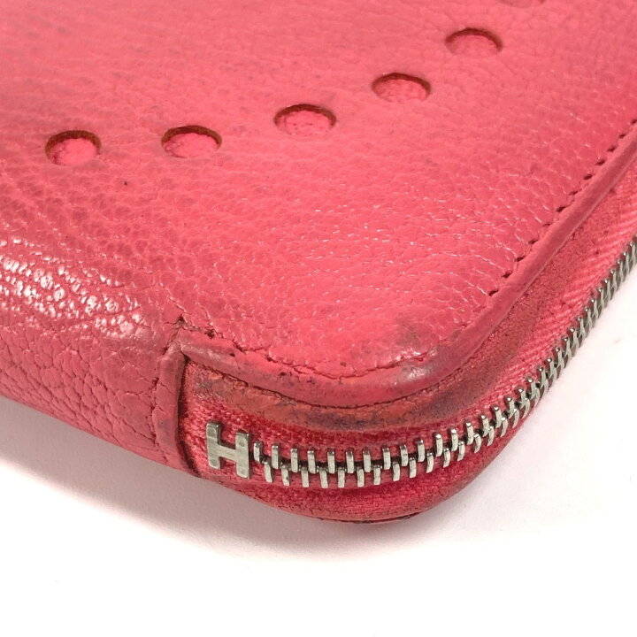 楽天市場】HERMES エルメス パンチングロゴ エブリン アザップロング 