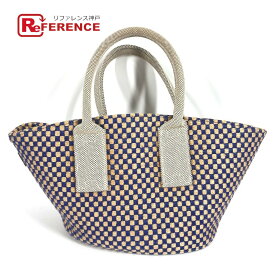 HERMES エルメス パニエバス PM パニエバスPM カバン トートバッグ ハンドバッグ リネン レディース ベージュ 【中古】