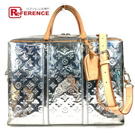LOUIS VUITTON ルイヴィトン M58755 モノグラムミラー ネオ・PDV ポルトドキュマンヴォワヤージ カバン ハンドバッグ 2WAYバッグ ショルダーバッグ ビジネスバッグ レザー ユニセックス シルバー 【中古】