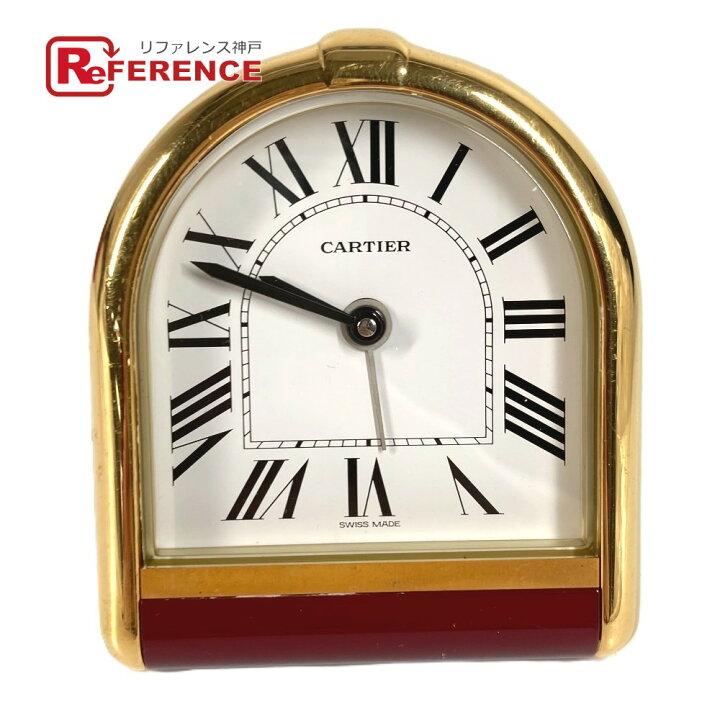楽天市場】CARTIER カルティエ ロゴ ウォッチ トラベルクロック ROMANE  